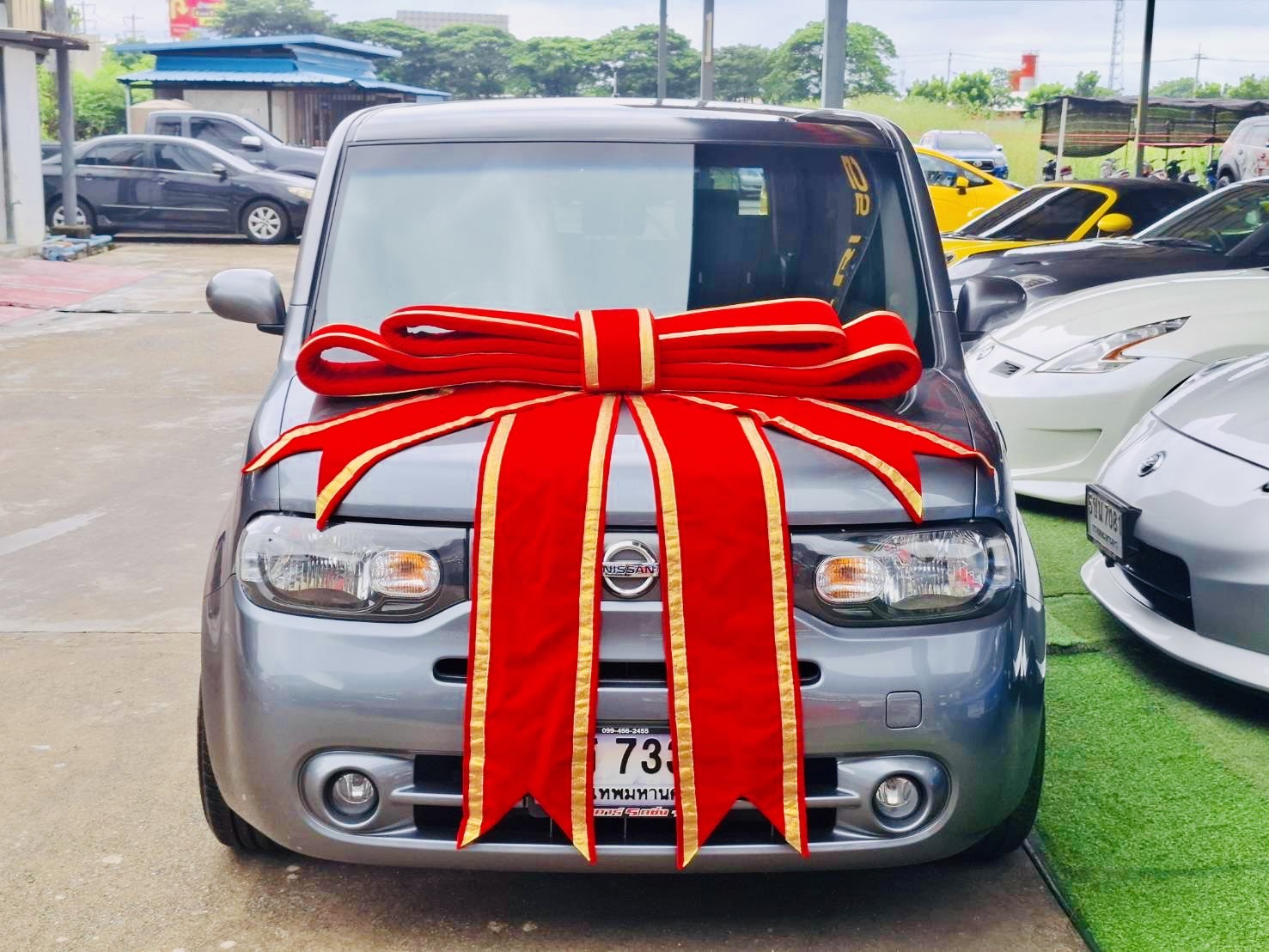 ซื้อ Nissan Cube Z12 น่ารัก โทร 099 456 2455 id @aod456