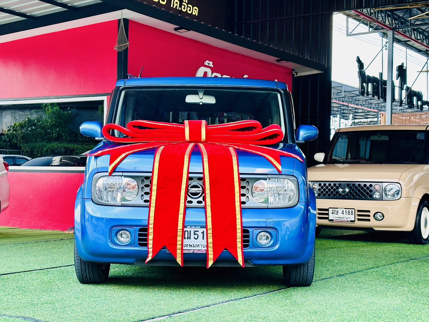 ขาย Nissan Cube Z11 รถน่ารักโทร 099 456 2455 id @aod456