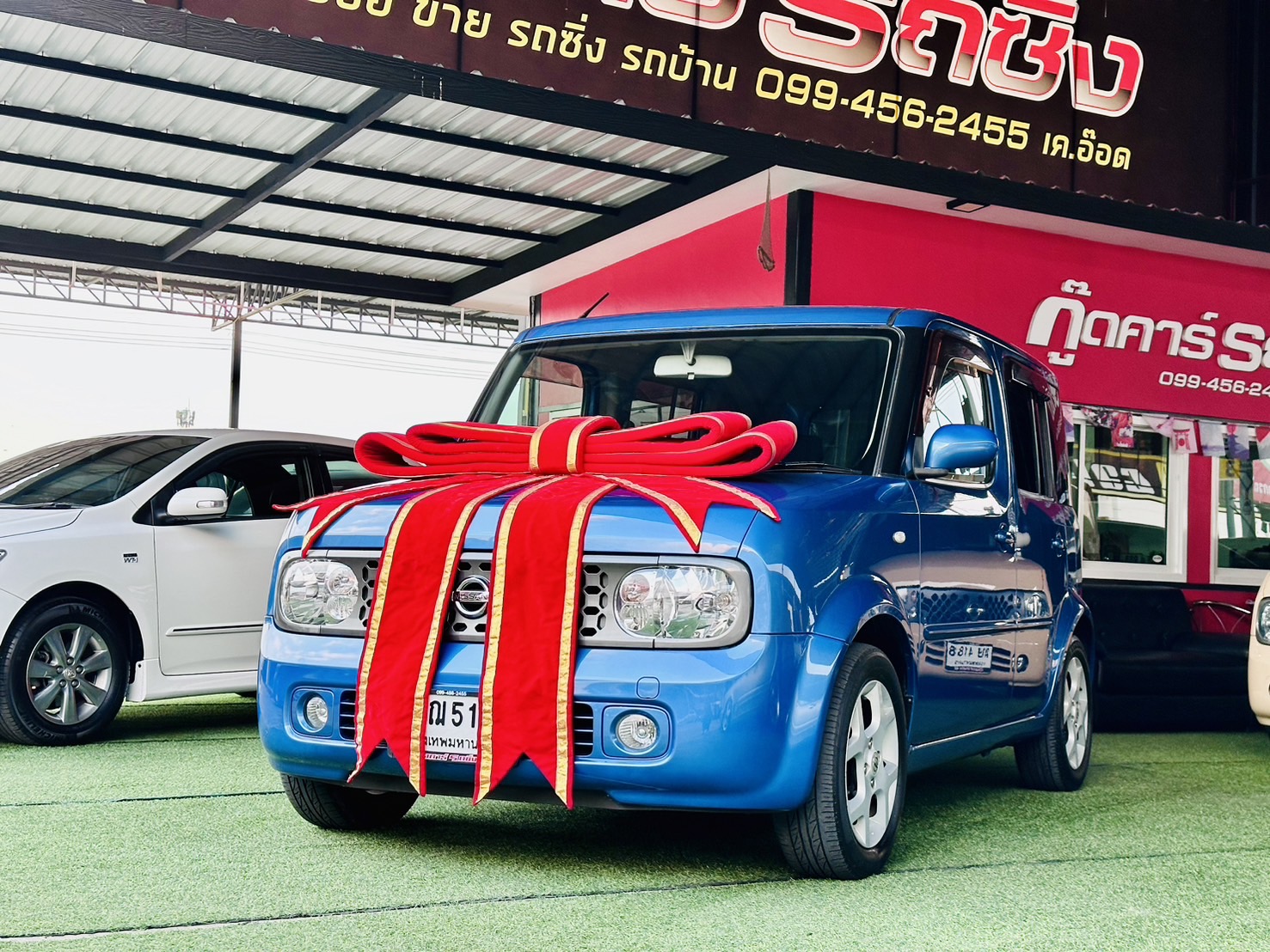 ขาย Nissan Cube Z11 รถน่ารักโทร 099 456 2455 id @aod456