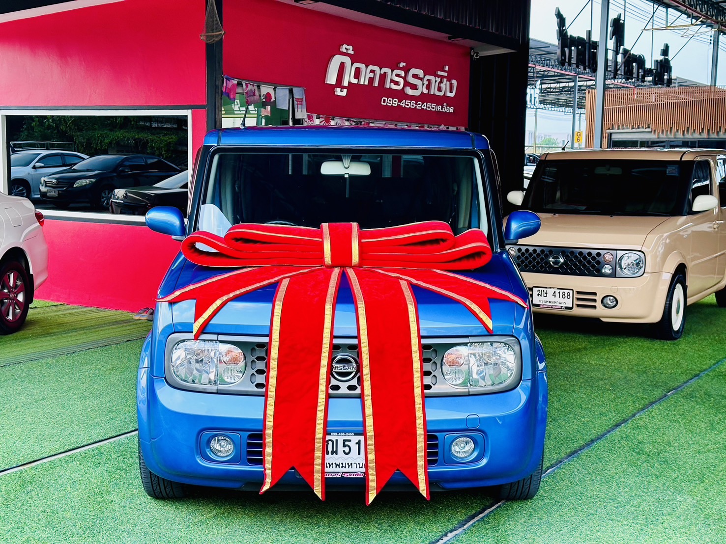 ขาย Nissan Cube Z11 รถน่ารักโทร 099 456 2455 id @aod456