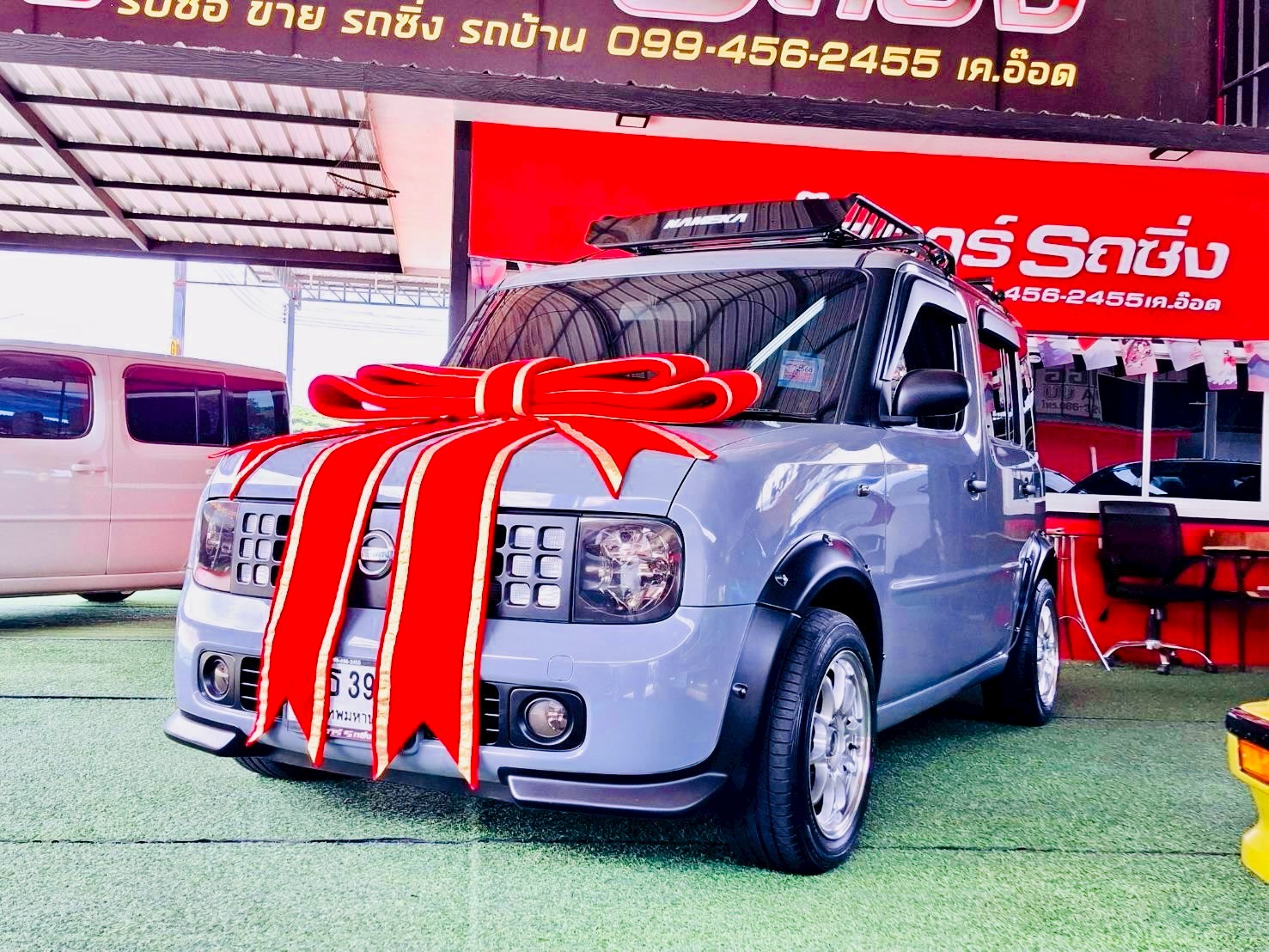 ขายรถ Nissan Cube Z11 รถน่ารักๆ 099 456 2455 id @aod456